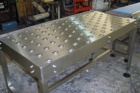 ball table handling conveyor photo